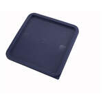 PECC-128, Blue Polyethylene Cover for 12-, 18- and 22-Quart Square Containers, NSF