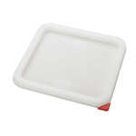 Winco PECC-M, Polyethylene Square Cover for PESC-6, PESC-8, PTSC-6, PTSC-8, PCSC-6 and PCSC-8, White