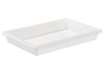 PFFW-3, 18x26x3-Inch White Polypropylene Food Storage Box
