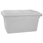 PFHW-6, 18x12x6-Inch Polypropylene Food Storage Box, White