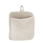PH-9W, 8.5x9.5-Inch White Terry Material Pot Holder with Pocket, 1 Dozen