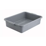 PL-5G, 20.5x15.0x5.5-Inch Dish Box, Gray