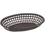 POB-K, Premium Oval Basket, Tuxedo Black, 1 Dozen