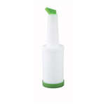 PPB-2G, 2-Quart Juice Pour Bottle with Green Spout Lid