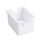 PPH-1W, White Plastic Sugar Packet Holder, 1 Dozen