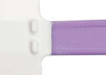 Winco PSH-10P, 10.5" Silicone Scraper, Flat Blade, Heat Resistant, Purple (Discontinued)