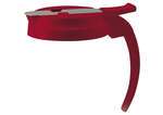 PSUD-Rlid, Plastic Lid for 32 and 48 oz Syrup Dispensers, Red