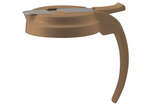 PSUD-Tlid, Plastic Lid for 32 and 48 oz Syrup Dispensers, Beige