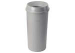 PTCRL-22G, Gray Plastic Round Trash Can Lid for PTCR-22G Trash Can