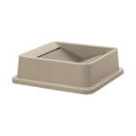 PTCSL-35BE, Beige Square Plastic Swing Lid for PTCS-35BE Bin