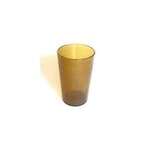 PTP-05A, 5-Ounce Amber Pebbled Plastic Tumblers, 1 Dozen