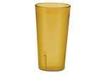 PTP-20A, 20-Ounce Amber Pebbled Plastic Tumblers, 1 Dozen