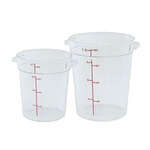 PTRC-4, 4-Quart Polypropylene Round Storage Container, Translucent