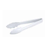 Winco PUT-9W, 9-Inch White Polycarbonate Utility Tong (Discontinued)