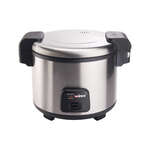 Winco RC-S301, 30-Cup Electric Rice Cooker/Warmer with Hinged Cover