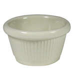 Winco RP-1B, 1.5-Ounce Plain Melamine Ramekins, Bone, 1 Dozen