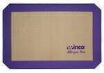 SВЅ-11PP, Purple Silicone Baking Mat, Quarter-size, 8.25" x 11.75", Allergen Free