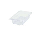 SP7402, 2.5-Inch Deep One-Fourth Size Polycarbonate Food Pan, NSF