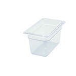 SP7406, 6-Inch Deep One-Fourth Size Polycarbonate Food Pan, NSF