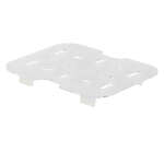 SP76DS, One-Sixth Size Polycarbonate Drain Shelf, NSF