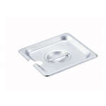 SPCS, One-Sixth Size Slotted Stainless Steel Steam Table Pan Cover, NSF