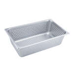 Winco SPFP6, 6-Inch Deep, Full-Size Stainless Steel Perforated Steam Table Pan, NSF