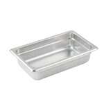 Winco SPJP-402, 2.5-Inch Deep Quarter Size Anti-Jamming Steam Table Pan, NSF