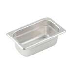 SPJP-902, 2.5-Inch Deep One-Ninth Size Anti-Jamming Steam Table Pan, NSF