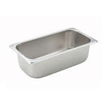SPT4, 4-Inch Deep, One-Third Size Table Pan, NSF