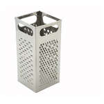 SQG-4, 9x4-Inch Stainless Steel Multi-Size Box Grater with Handle