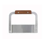 SRT-7, 7-inch Stainless Steel Serrator with Wood Handle