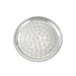 STRS-12, 12-Inch Round Swirl Service Tray, Stainless Steel