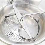 Winco SVM-8, 2-Quart 8-Inch Diameter Stainless Steel Vegetable Mill with 4 Dishes (Discontinued)