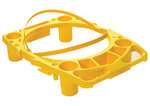 TCD-44Y, Plastic Container Caddy for 44 Gallon Trash Can PTC-44G