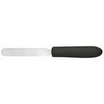 TKPS-4, Bakery Spatula with 4x0.75-Inch Blade and Black Polypropylene Handle, NSF
