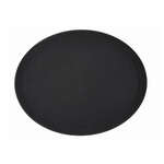TRH-2722K, 22x27-Inch Oval Tray, Black