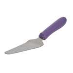 TWP-51P, 4-5.8x2-3.8-Inch Pie Server with Offset Blade, Purple Handle, NSF