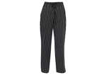 Winco UNF-3CL Woven Chalkstripe Chef Pants, L, EA