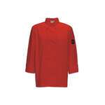Winco UNF-6RXXL, Red Men’s Tapered Fit Chef Jacket, 2X-Large