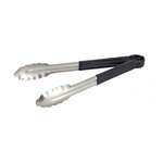 UT-9HP-K, 9-Inch Heavy Duty Utility Tong with Plastic Black Handle