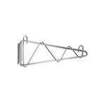 Winco VCB-14, 14-Inch Chrome Plated Wide Shelving Wall Mount Brackets, 1-Pair