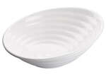 Winco WDM003-202, 14-Inch Dia 2.75 Qt Ardesia Hailey Melamine Angeled Bowl, White, 12/CS (Discontinued)