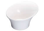 Winco WDM004-201, 6.5-Inch Dia 0.5 Qt Ardesia Priscila Melamine Angeled Bowl, White, 24/CS (Discontinued)