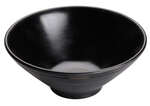 Winco WDM014-304, 9-Inch Dia 1.5 Qt Ardesia Togashi Melamine Bowl, Black, 24/CS (Discontinued)