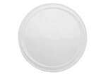 Winco WDP007-101, 10-inch Dia Ardesia Mazarri Porcelain Round Platter, Bright White, 12/CS (Discontinued)