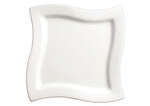 WDP011-102, 7.5-Inch Ardesia Cramont Porcelain Square Swirl Bowl, Bright White, 24/CS