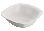 Winco WDP020-101, 5.5-Inch Ardesia Kesten Porcelain Square Dish, Bright White, 36/CS (Discontinued)