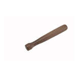 WMW-8, 8-Inch Walnut-Lacquered Wood Muddler