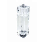 WPMP-6, 6-Inch Clear Acrylic Pepper Mill or Salt Shaker