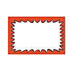 Windsor B-4 BURST 2.5 x 3.5-inch Paper Price Sign, 100/CS